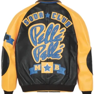 Pelle Pelle Soda Club Plush Yellow Jacket