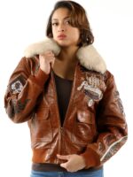 Pelle Pelle American Bombshell Brown Jacket