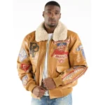 Pelle Pelle Bruiser Mustard Leather Jacket