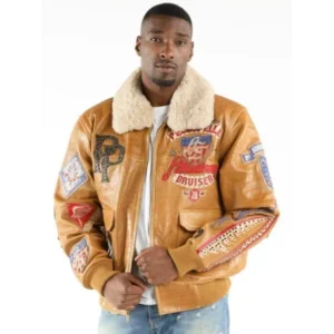 Pelle Pelle Bruiser Mustard Leather Jacket