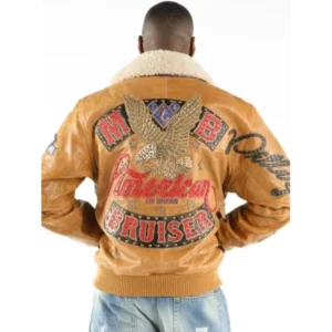 Pelle Pelle Bruiser Mustard Leather Jacket