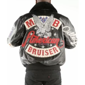 American-Bruiser-Black-Pelle-Pelle-Leather-Jacket