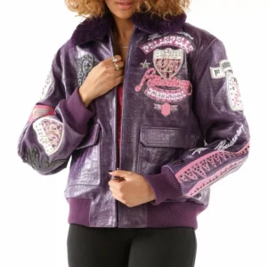Pelle Pelle American Bombshell Purple Jacket