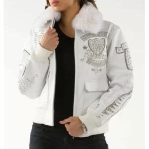 Pelle Pelle American Bombshell White Jacket
