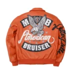 Pelle Pelle American Bruiser Orange Leather Jacket