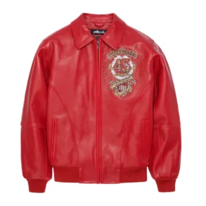 Pelle Pelle Collectors Series Red Leather Jacke
