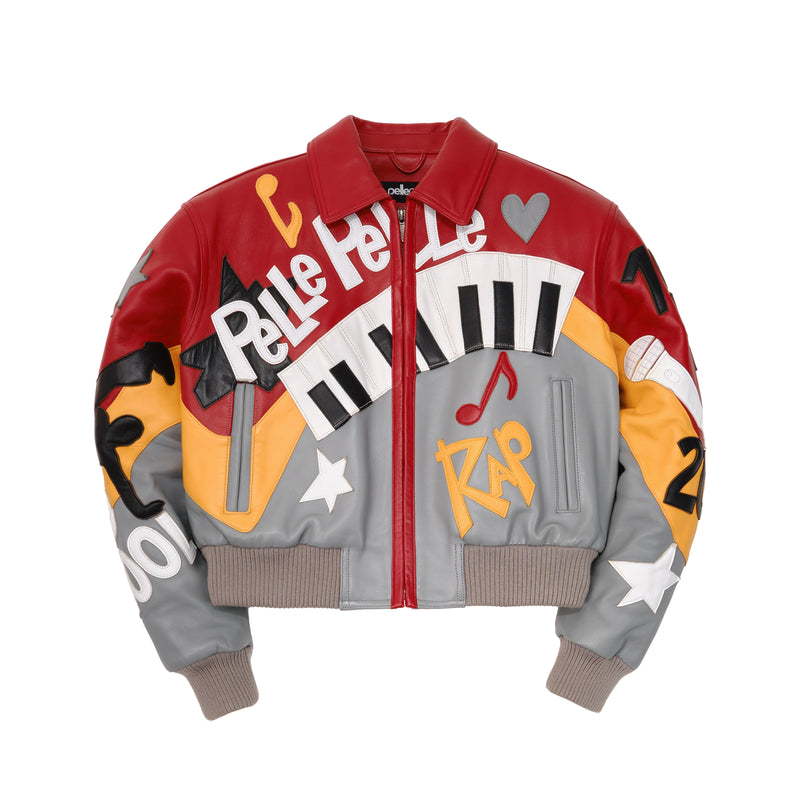 Pelle Pelle HipHop Women Crop Leather Jacket (1)