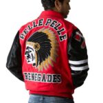 Pelle Pelle Men Chief Keef Renegades Red Jacket