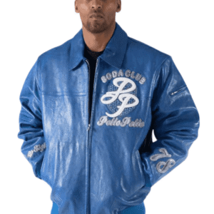 Pelle Pelle Soda Club Blue Jacket